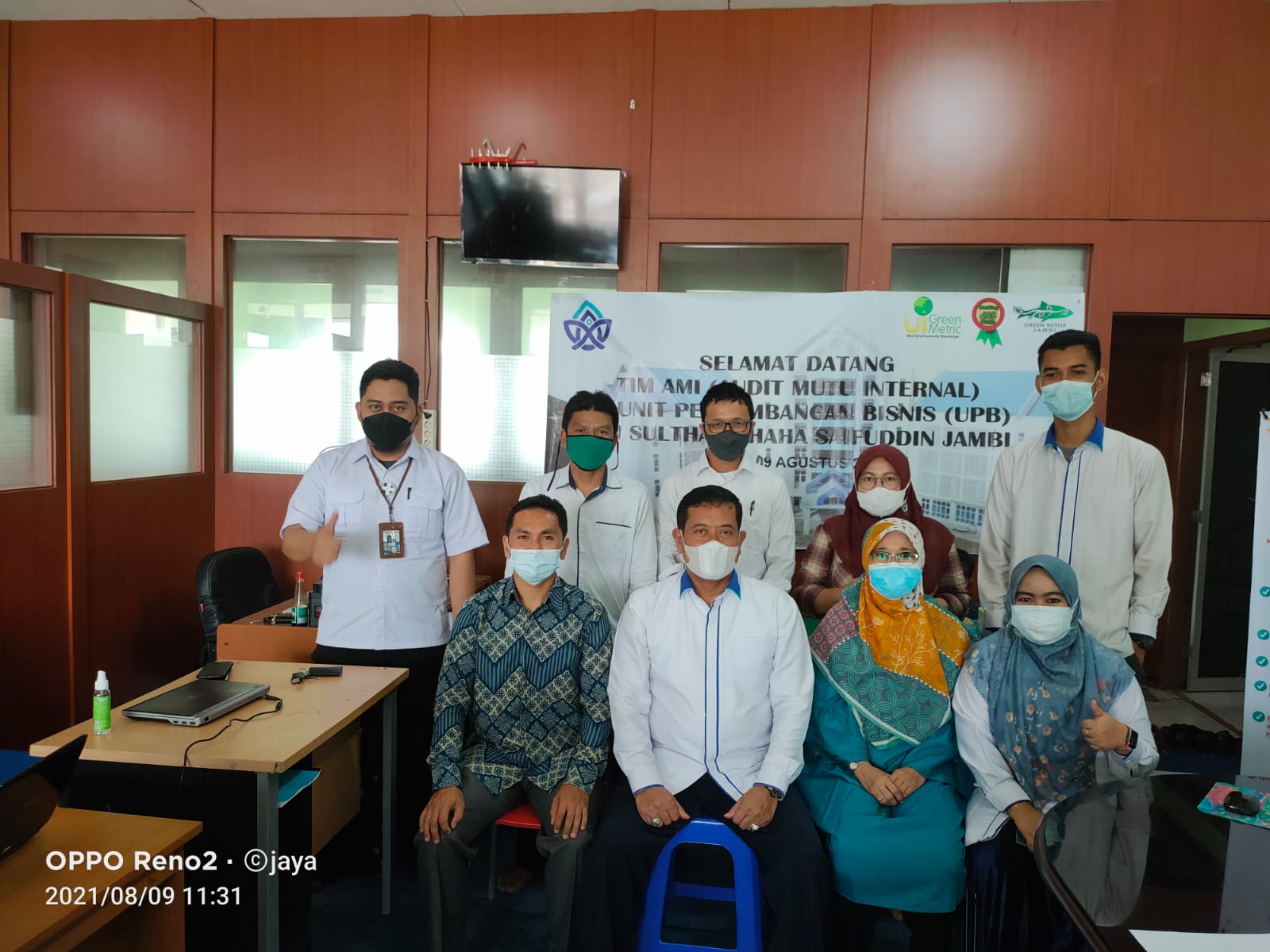AUDIT MUTU INTERNAL PUSAT PENGEMBANGAN BISNIS UIN STS JAMBI