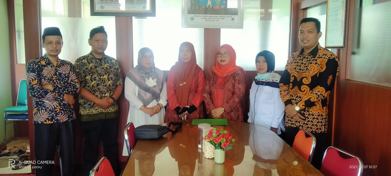 Kunjungan Institut Agama Islam Nusantara Muaro Bulian ke Pusat Pengembangan Bisnis UIN STS Jambi