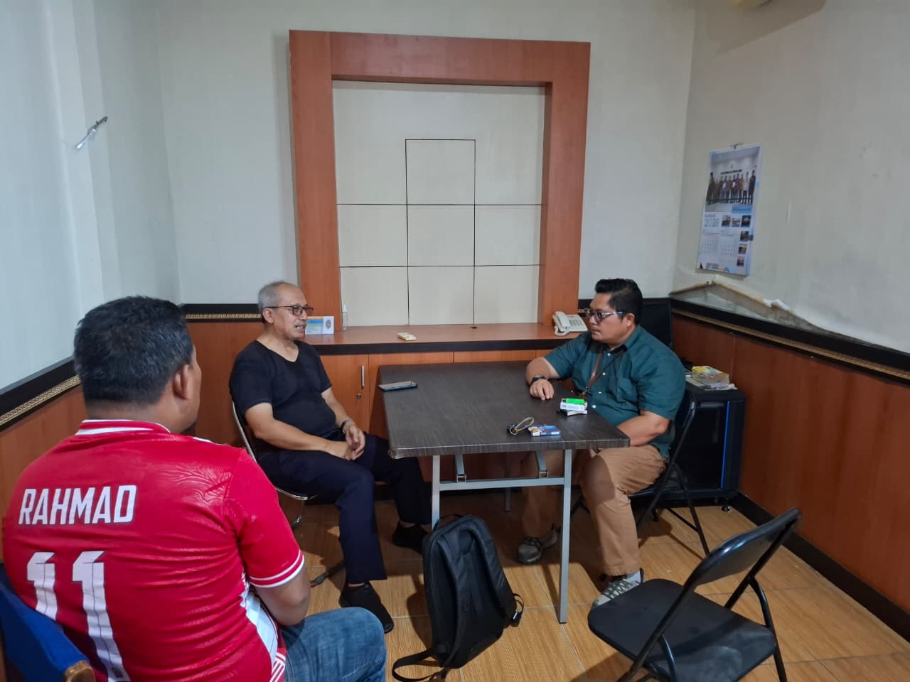 Silaturahmi kepala pusat pengembangan bisnis UIN STS Jambi Terkait Armada Rute Koridor UIN STS Jambi